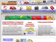 Tablet Screenshot of clasificadosvidaabundante.com